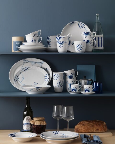 Porcelánový džbán Blue Fluted Mega 900 ml