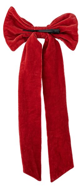 Dekoratívna zamatová mašľa Ruby Red
