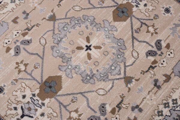TA Koberec H531C LIGHT BEIGE COLORADO CHU Sivý Obdĺžnikový Rozmer: 120x170 cm