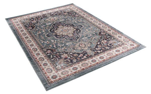 TA Koberec K468A BLUE COLORADO BIL Čierny Obdĺžnikový Rozmer: 60x100 cm