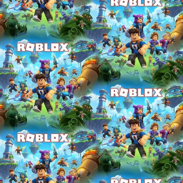 Metráž Teplákovina digital - Roblox 1