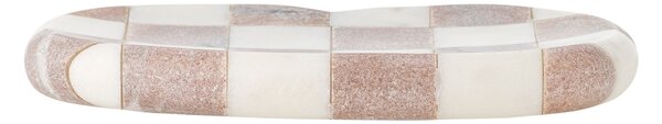 Mramorová tácka Petrea Rose Marble 22 cm