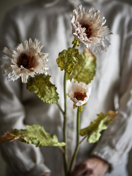 Umelá kvetina Chrysantemum White 96 cm