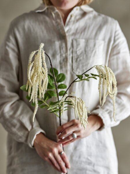 Umelý kvet Reed Stem White 70 cm
