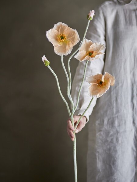 Umelá kvetina Poppy Nature 110 cm