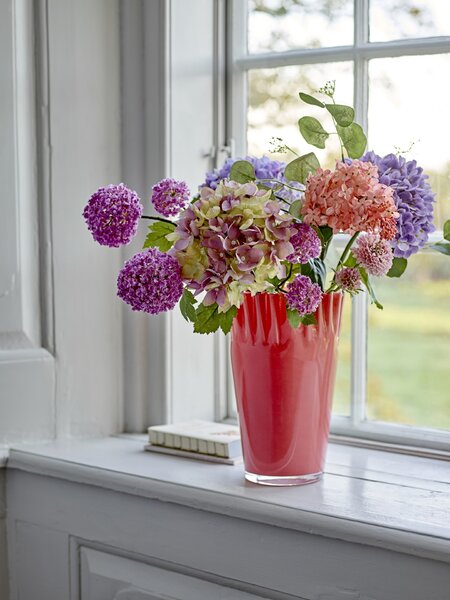 Umelý kvet Snowball Purple 73 cm