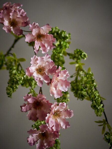 Umelá kvetina Wild Cherry Rose 90 cm