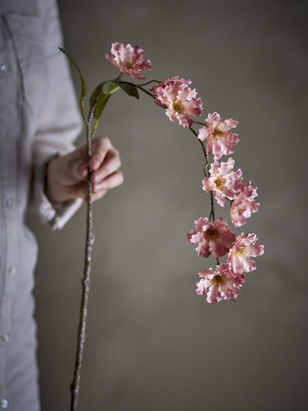 Umelá kvetina Wild Cherry Rose 90 cm