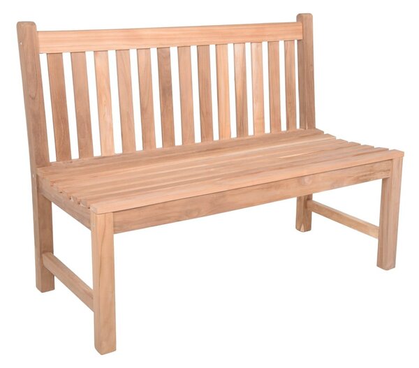 Drevená záhradná lavica v prírodnej farbe Solo – Garden Pleasure