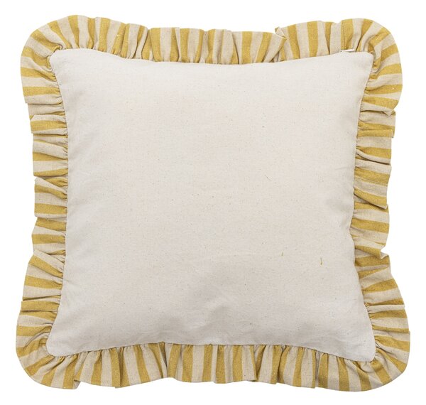 Dekoratívny vankúš s výšivkou Camila Yellow 35 × 35 cm