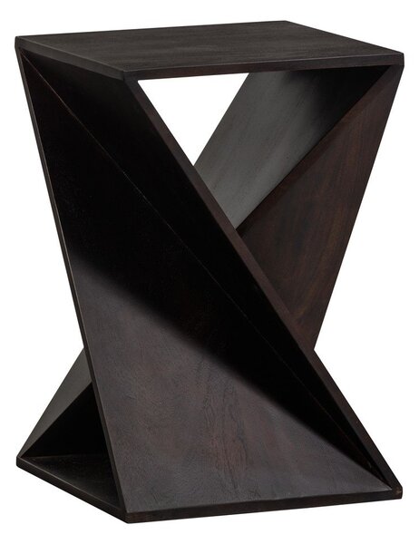 Odkladací stolík z masívu akácie 41x41 cm Ikem – WOOOD