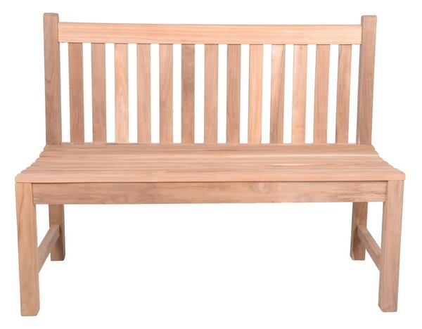 Drevená záhradná lavica v prírodnej farbe Solo – Garden Pleasure