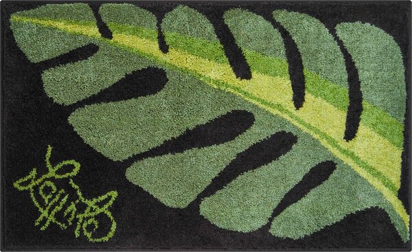 GRUND LEAF - Kúpeľňové predložky zelená Rozmer: 50x60 cm