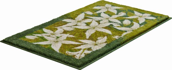 GRUND JASMINE - kúpeľňová predložka zelená Rozmer: 60x100 cm