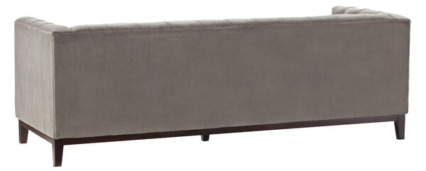 Pohovka Velvet Elite grey pre 3 osoby