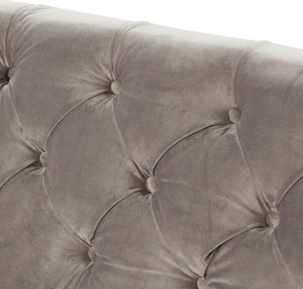Pohovka Velvet Elite grey pre 3 osoby