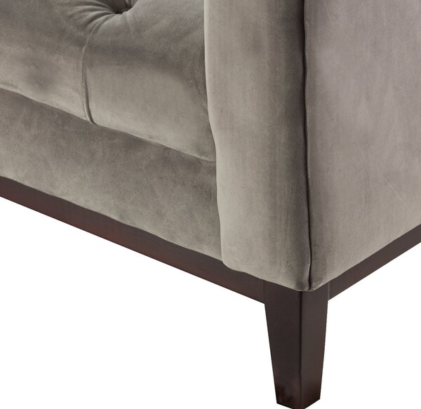 Pohovka Velvet Elite grey pre 3 osoby