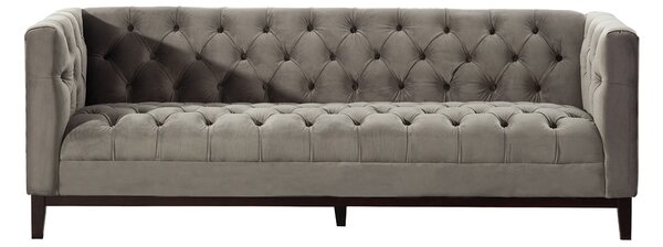 Pohovka Velvet Elite grey pre 3 osoby