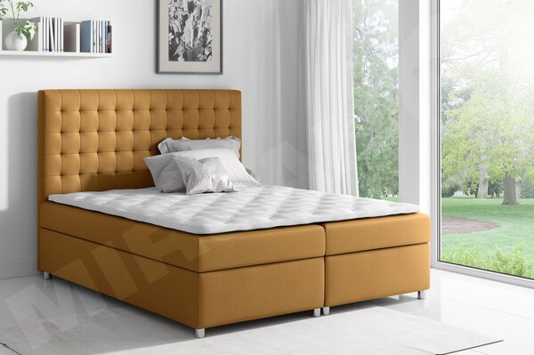 Mirjan24 Posteľ kontinentálna Alfi, Rozmer postele: 120x200, Dostupné poťahy: Manila 09 5903211153334