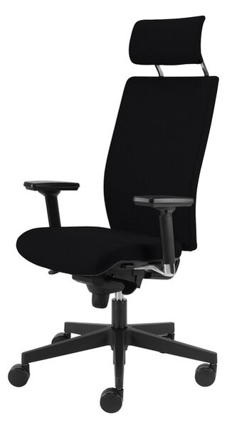 Kancelárska stolička CONNOR čierna