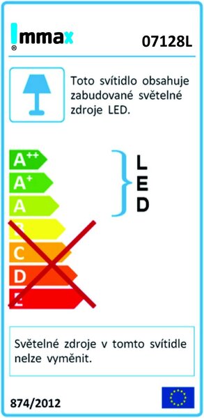 Immax 07128L LED NEO LISTON | 18W integrovaný LED zdroj | 1260lm | 2700-6500K