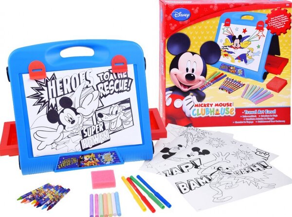 TA0075 DR Tabuľa na maľovanie so stojanom - Mickey Mouse