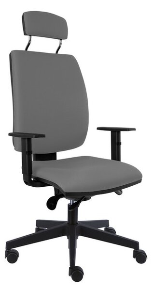 Kancelárska stolička CHARLES sivá