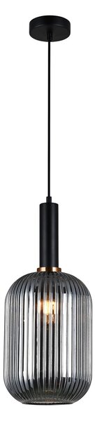 Italux PND-5588-1L-BK+SG Antiola | 40W E27