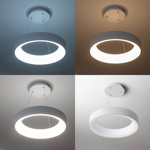 Brilagi - LED stmievateľný závesný luster na lankách LED/40W/230V 3000-6500K biela + DO