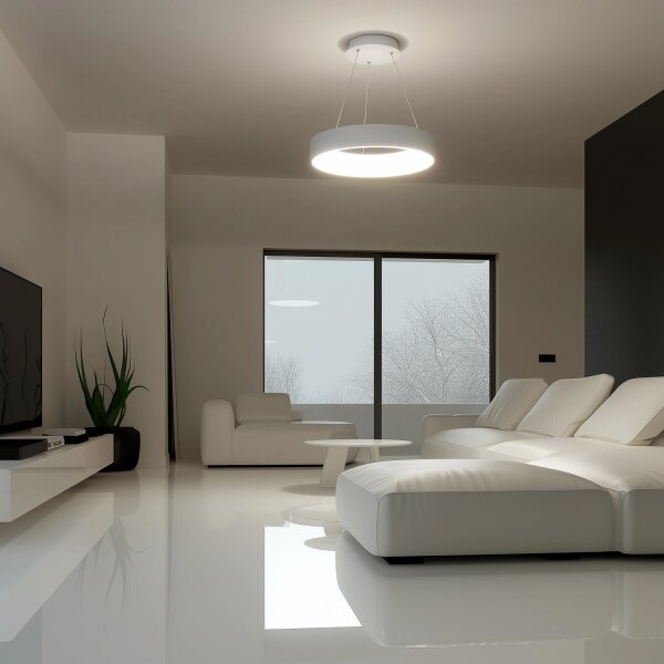 Brilagi - LED stmievateľný závesný luster na lankách LED/40W/230V 3000-6500K biela + DO