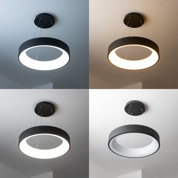 Brilagi - LED Stmievateľný luster na lanku LED/40W/230V 3000-6500K čierna + DO