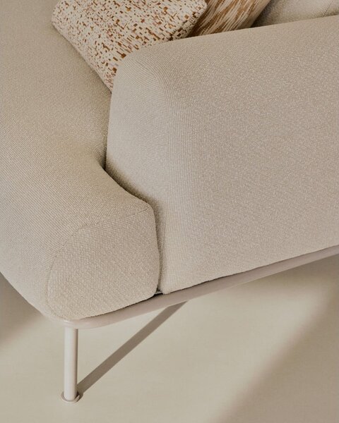 Béžová ženilková pohovka 234 cm Aurum – Kave Home