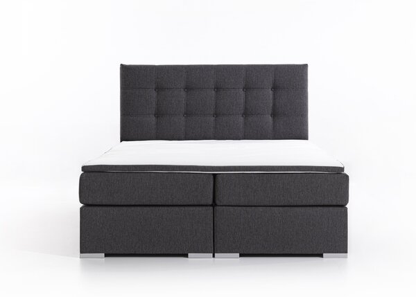 NovýNábytok.sk Manželská posteľ Boxspring 160 cm Irma 01 (béžová). Akcia -15%. Vlastná spoľahlivá doprava až k Vám domov. 1044596