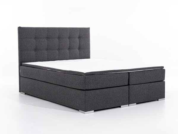 NovýNábytok.sk Manželská posteľ Boxspring 160 cm Irma 01 (béžová). Akcia -15%. Vlastná spoľahlivá doprava až k Vám domov. 1044596