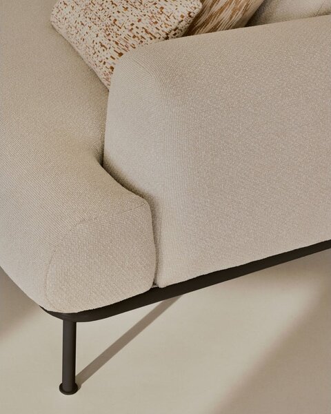 Béžová ženilková pohovka 234 cm Aurum – Kave Home