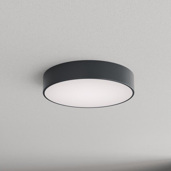 Brilagi - Kúpeľňové stropné svietidlo CLARE 3xE27/24W/230V pr. 40 cm antracit IP54