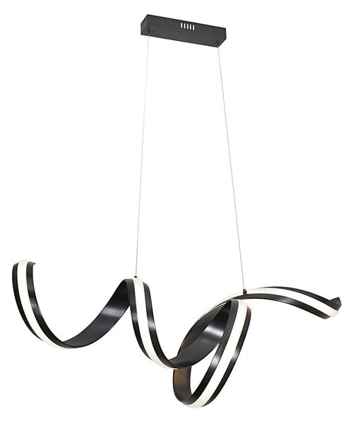 LED luster na lanku AREZIA LED/42W/230V čierny