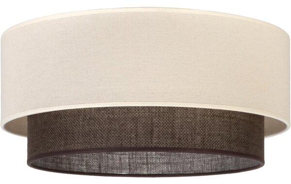Brilagi - LED Stropné svietidlo BOHO STYLE 1xE27/15W/230V pr. 40 cm krémové/hnedé