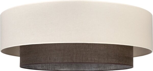 Brilagi - LED Stropné svietidlo BOHO STYLE 3xE27/15W/230V pr. 80 cm krémová/hnedá