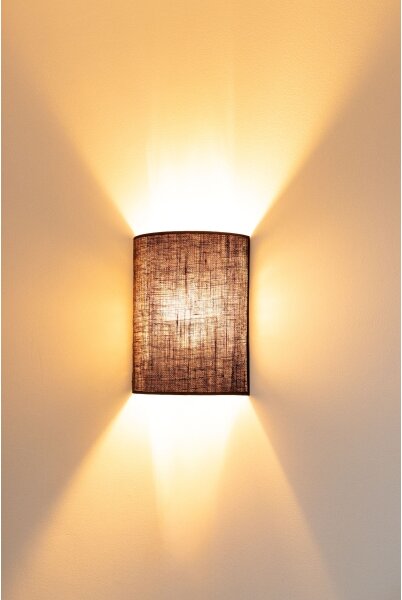 Brilagi - LED nástenné svietidlo BOHO STYLE 1xE27/15W/230V hnedé