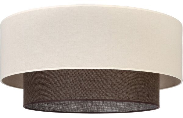 Brilagi - LED stropné svietidlo BOHO STYLE 3xE27/15W/230V pr. 60 cm krémová/hnedá