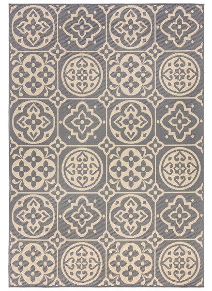 Kusový koberec Florence Alfresco Tile Grey-200x290