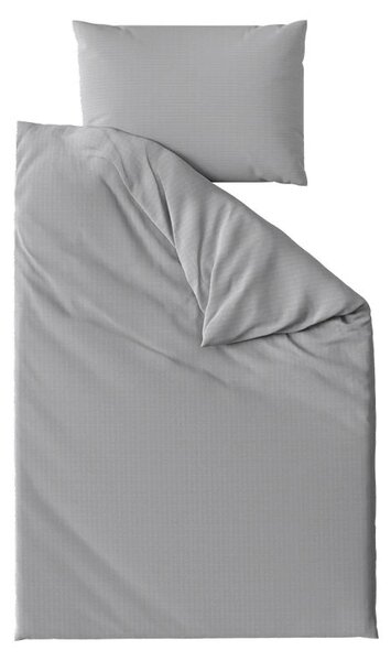 Krepové obliečky DENYX BLEND sivé, hotelová kapsa Rozmer obliečky: 70 x 90 cm | 140 x 200 cm