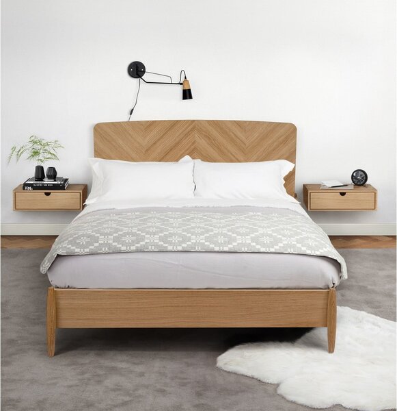 Nástenný nočný stolík Woodman Farsta Wall Bedside