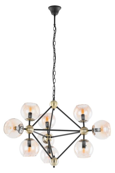 Italux 10293 / 9P závesné stropné svietidlo Rebekka 9x60W | E14