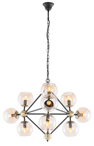 Italux 10293 / 9P závesné stropné svietidlo Rebekka 9x60W | E14