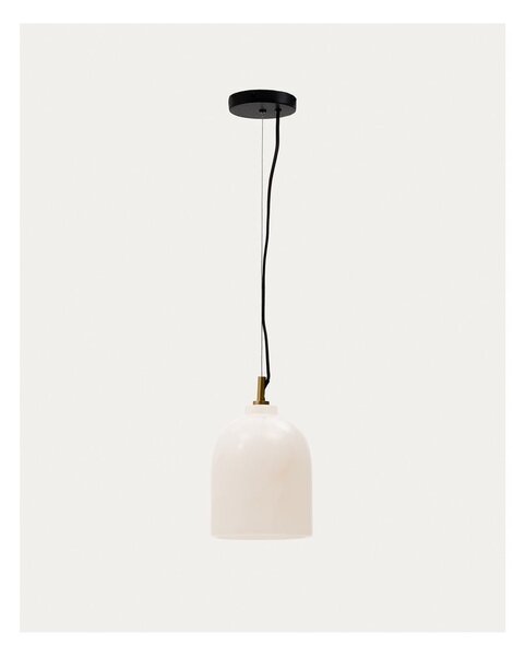 Závesné svietidlo slonovinové ø 15 cm Shenli – Kave Home
