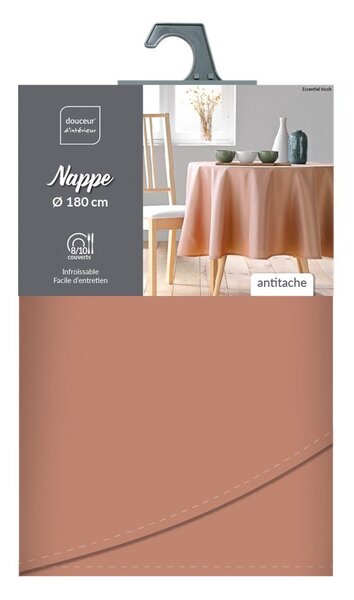 Obrus ø 180 cm Essentiel – douceur d'intérieur