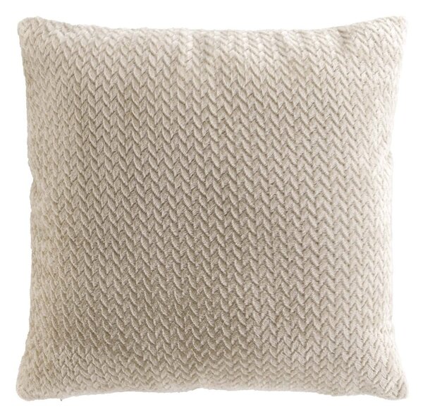 Dekoračný vankúš z mikroflanelu 45x45 cm Flanela – douceur d'intérieur