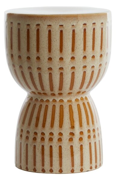 Keramický okrúhly odkladací stolík ø 28,5 cm Finca – Light & Living